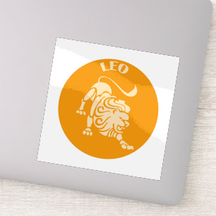 Löwe, Sternzeichen, Horoskop, Astrologie Aufkleber