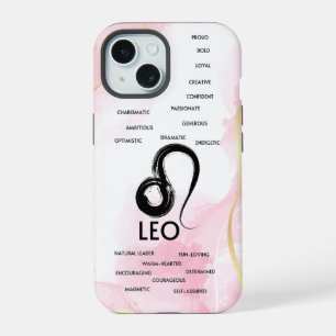 Löwe Sternzeichen Horoskop Eigenschaften Mädchen iPhone 15 Hülle