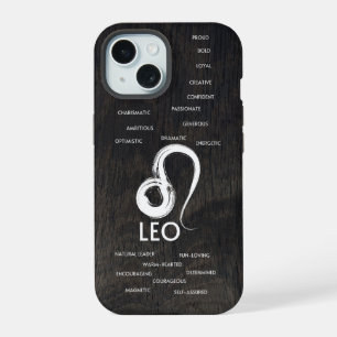 Löwe-Sternzeichen-Horoskop-Eigenschaften Männer iPhone 15 Hülle