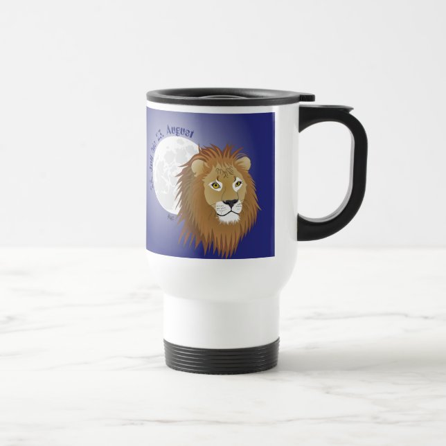 Löwe - Sternzeichen Tasse (Rechts)