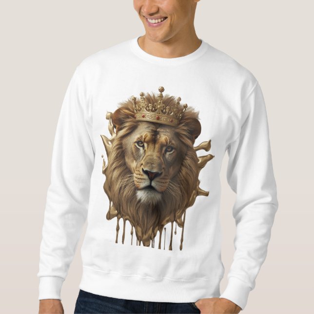 Löwe Sweatshirt (Vorderseite)
