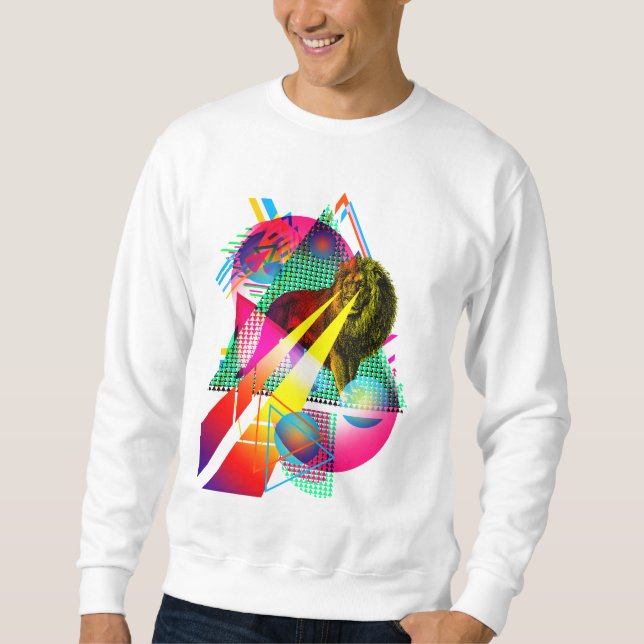 Löwe Sweatshirt (Vorderseite)
