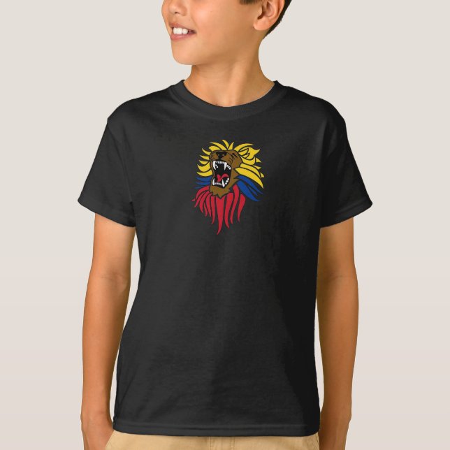 Löwe-T - Shirt Jeffersons D (Vorderseite)