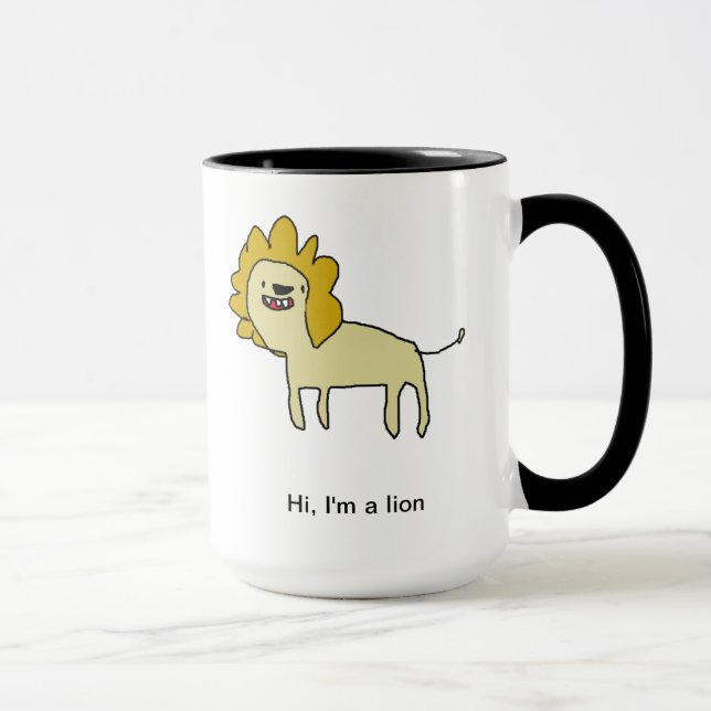 Löwe-Tasse Tasse (Rechts)
