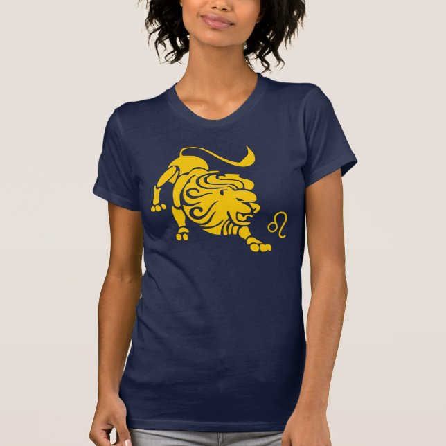 Löwe-Tierkreis-T - Shirt (Vorderseite)