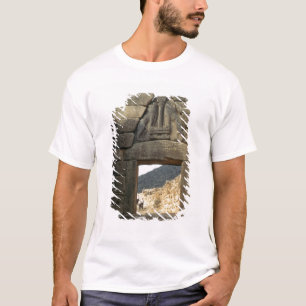 Löwe-Tor über dem Eingang T-Shirt