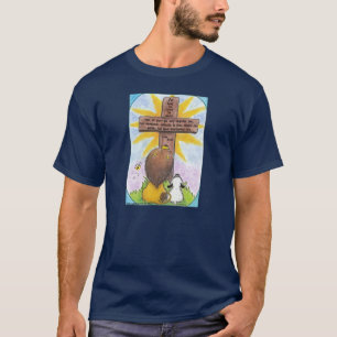 Löwe und Lamm am Kreuz T-Shirt