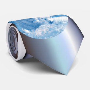 Löwe und Lamm in den Wolken Krawatte