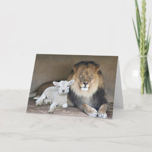Löwe und Lamm Karte