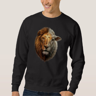 Löwe und Lamm Sweatshirt