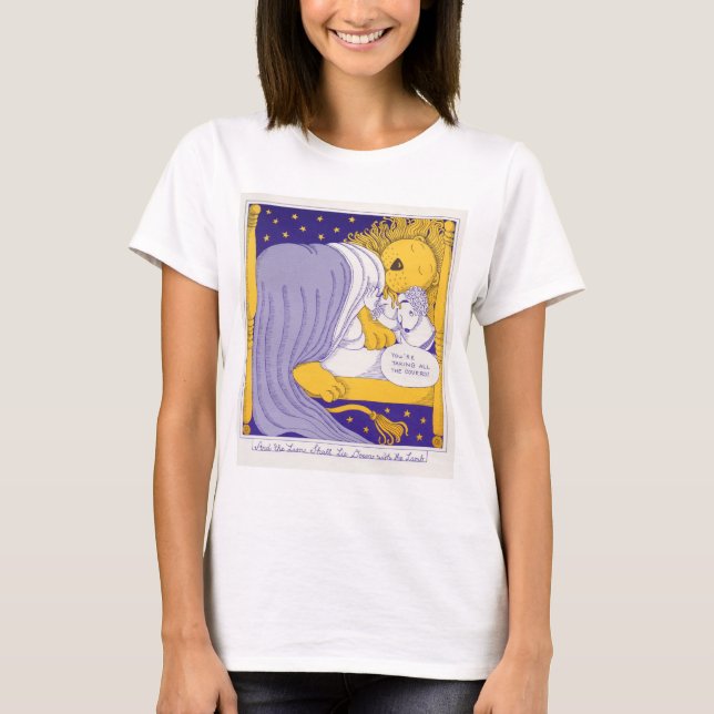 Löwe-und Lamm-T - Shirt (Vorderseite)