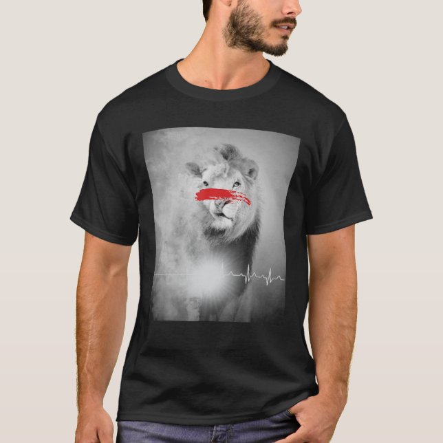 Löwe und Lamm T-Shirt (Vorderseite)