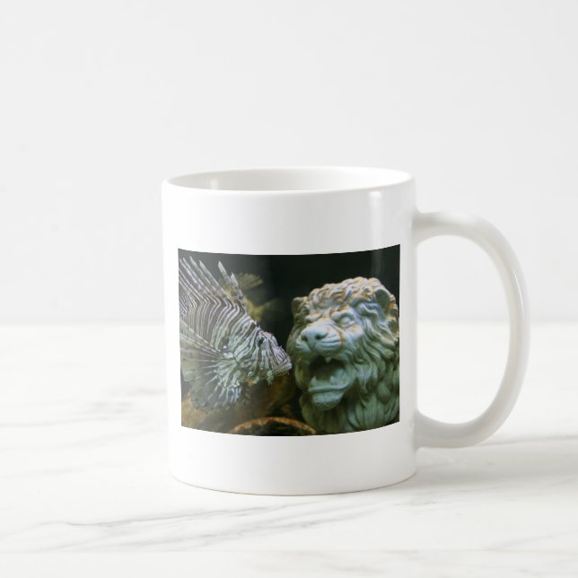 Löwe- und Löwefisch-Tasse Tasse (Rechts)