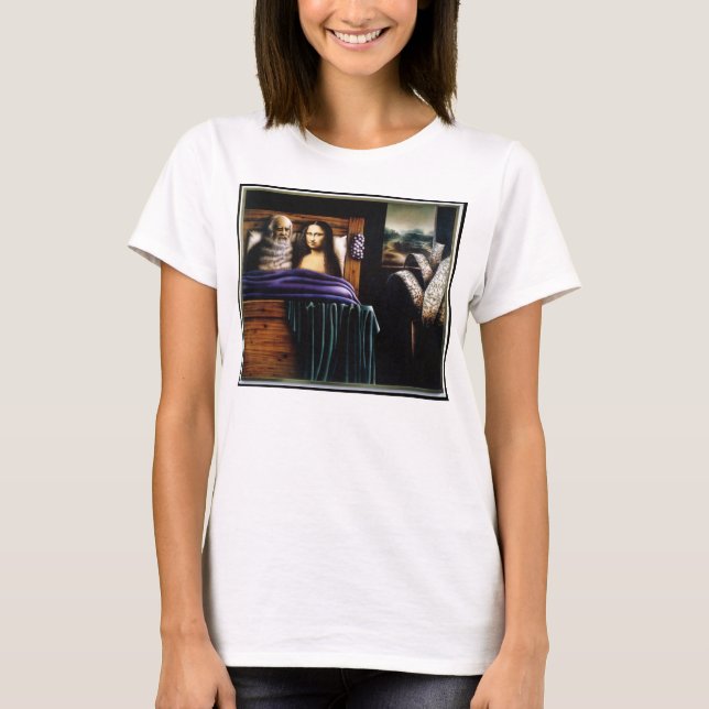 Löwe und Mona T-Shirt (Vorderseite)