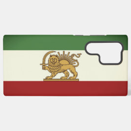 Löwe und Sonne Rustikales Flag-Handyhülle Samsung Galaxy Hülle