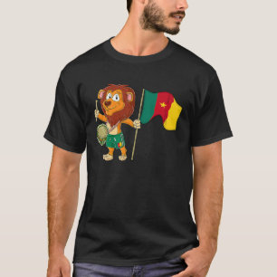 Löwe unter Kamerun T-Shirt