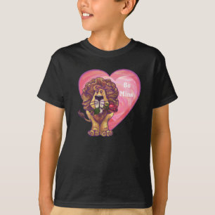 Löwe Valentinstag T-Shirt