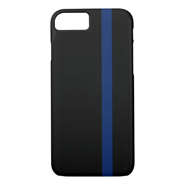 LÖWE verdünnen Blue Line Case-Mate iPhone Hülle (Rückseite)
