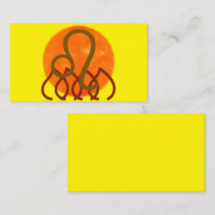 Löwe Visitenkarte