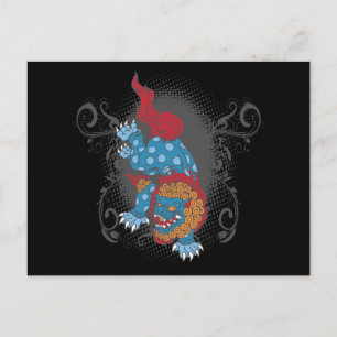 Löwe von Buddha Postkarte