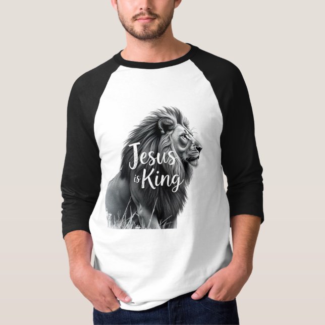 Löwe von Juda-Christliches T-Shirt (Vorderseite)