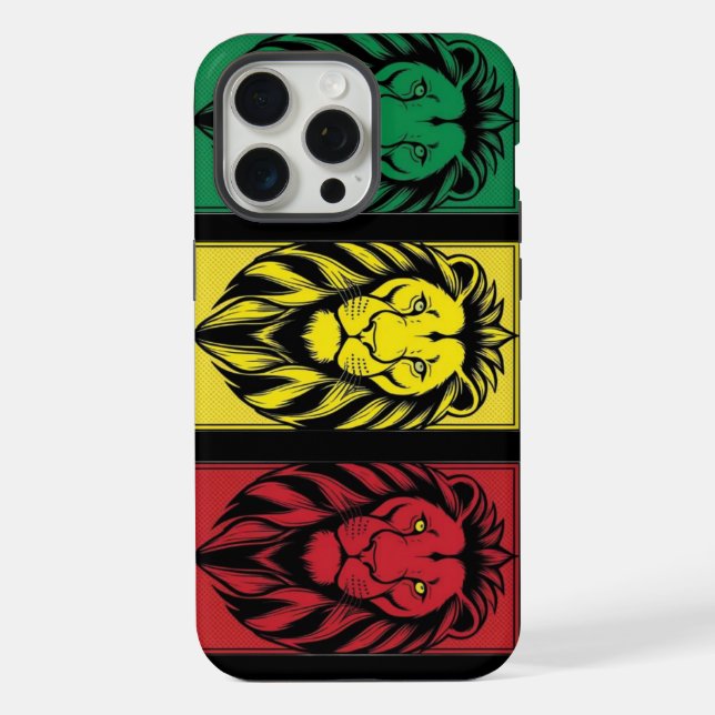 Löwe von Juda iPhone Hülle (Rückseite)
