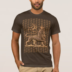 Löwe von Juda Jah Army INI Haile Selassie Rasta T-Shirt