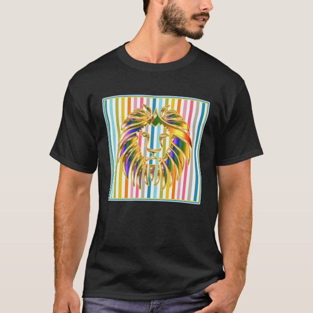 Löwe von Juda Jesus Christliche Katze T-Shirt (Vorderseite)