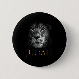 Löwe von Juda Jesus Christlicher Glaube über Angst Button