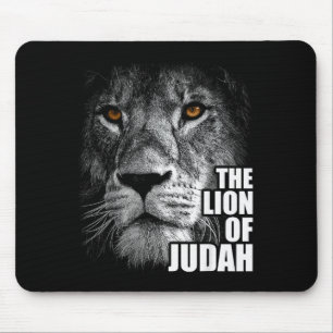 Löwe von Juda Jesus Christlicher Glaube über Angst Mousepad
