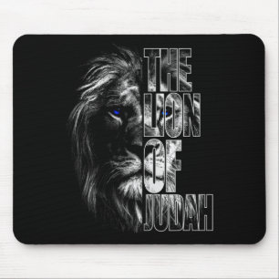 Löwe von Juda Jesus Christlicher Glaube über Angst Mousepad