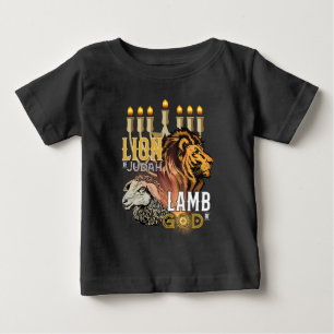 Löwe von Juda Lamm Gottes Baby T-shirt