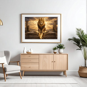 Löwe von Juda Poster