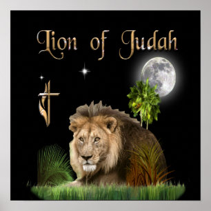 Löwe von Juda Poster