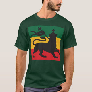 Löwe von Juda Rastafari T-Shirt