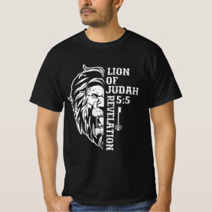 Löwe von Judah 5 5 Christlich Graphic Design Chris T-Shirt