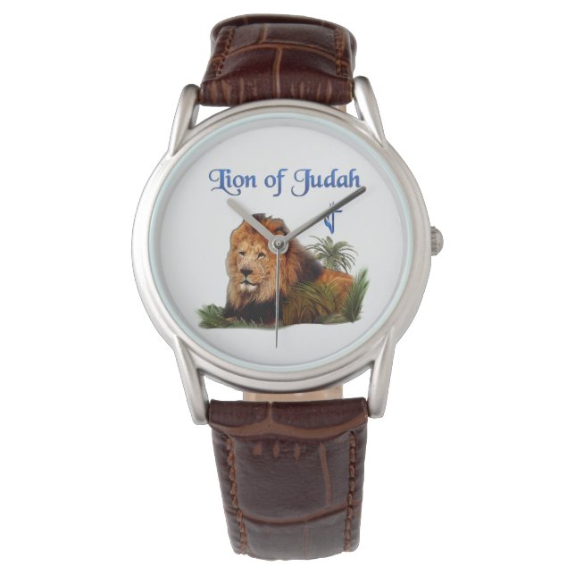 Löwe von Judah Armbanduhr (Vorderseite)