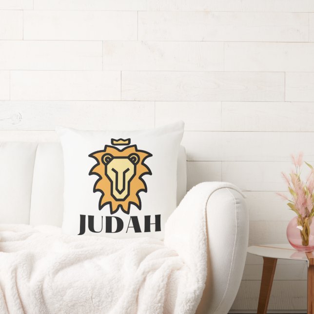 Löwe von Judah Faith auf Basis Kissen (Liege)