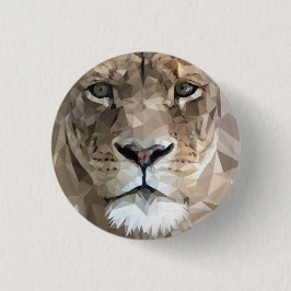 Löwe von Judah - Haile Selassie - Rastafari-Schalt Button