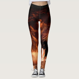 Löwe von Judah - Jah Rasta - Power Yoga Leggings