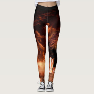 Löwe von Judah - Jah Rasta - Power Yoga Leggings