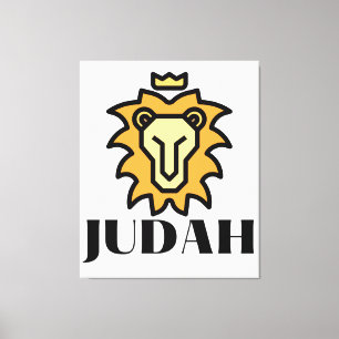 Löwe von Judah Kronjugend Leinwand Wall Art