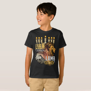 Löwe von Judah Lamm von Gottes T - Shirt