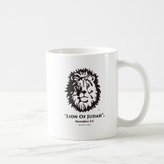 "Löwe von Judah" Logo der Kaffee-Tasse w/Black Tasse