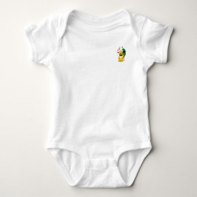 Löwe von Judah - Rasta Polo Shirt (Vorderseite)