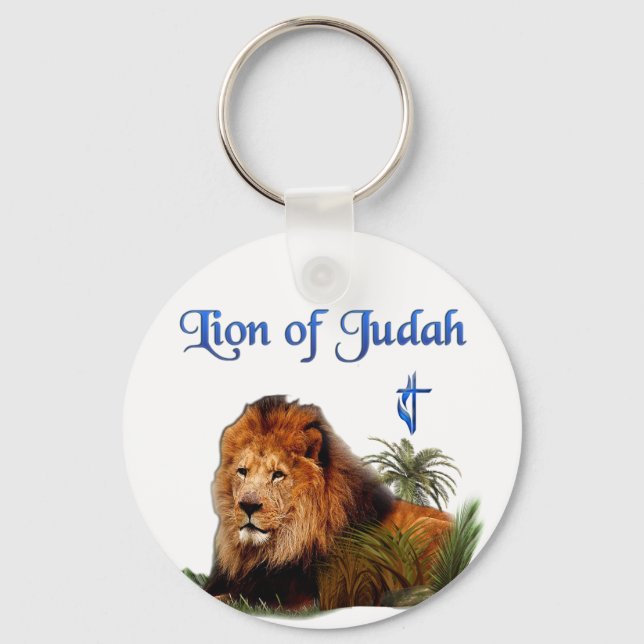 Löwe von Judah Schlüsselanhänger (Vorderseite)