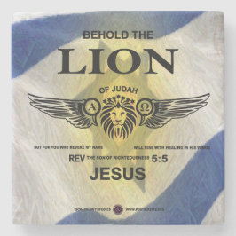 Löwe von Judah Steinuntersetzer