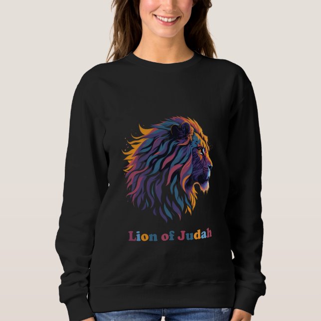 Löwe von Judah Sweatshirt (Vorderseite)