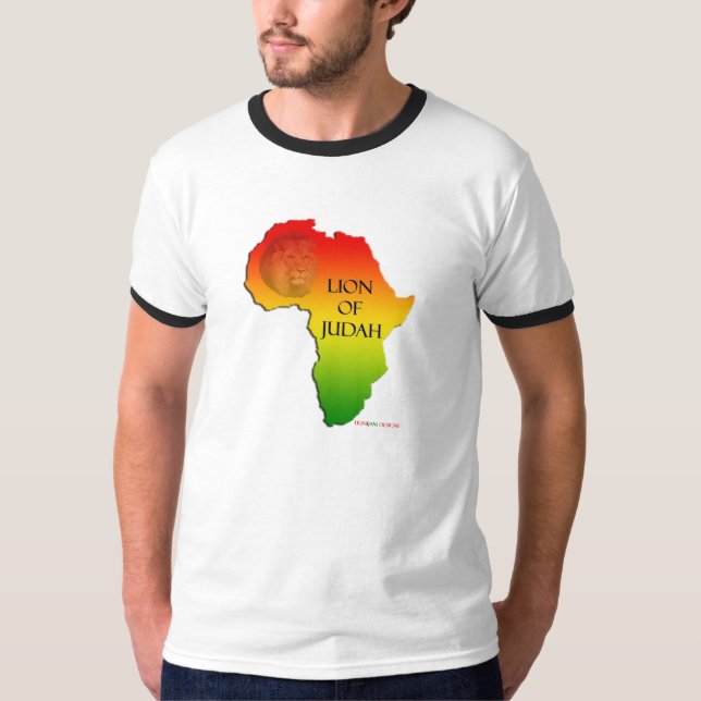 Löwe von Judah T-Shirt (Vorderseite)