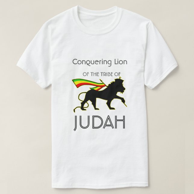 Löwe von Judah T-Shirt (Design vorne)
